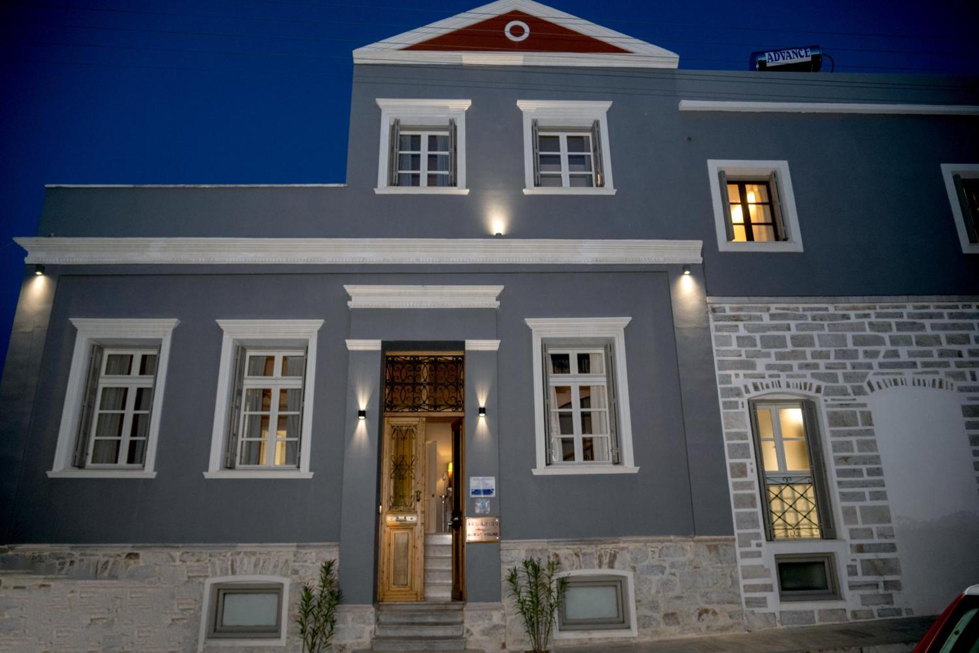Axilleion Boutique Hotel Ermoupoli Bagian luar foto